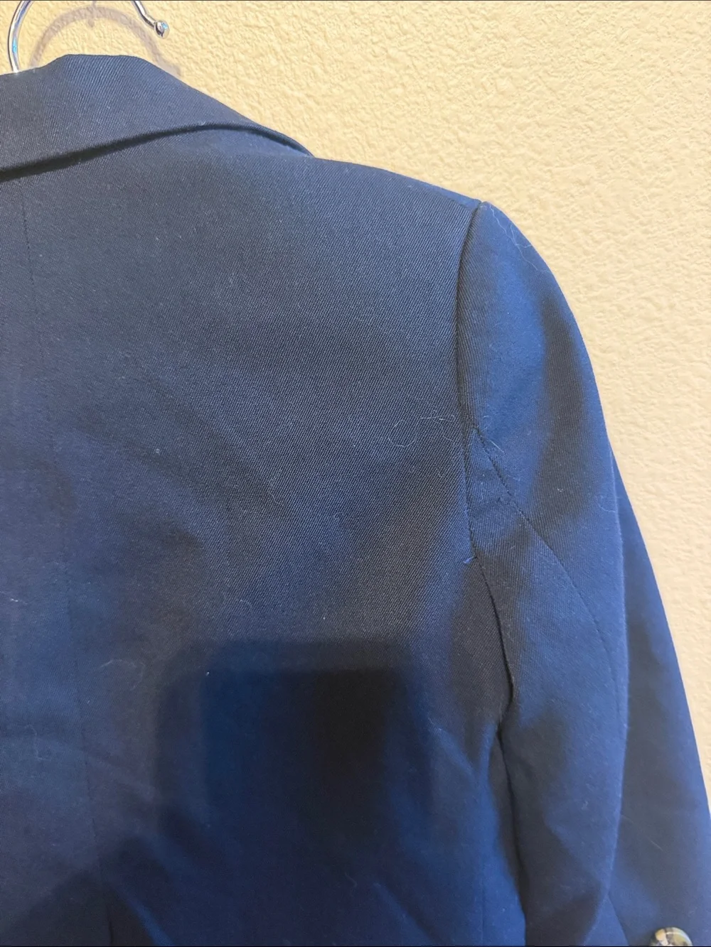 Tommy Hilfiger Navy Kids' Tailored Blazer with Pocket Square